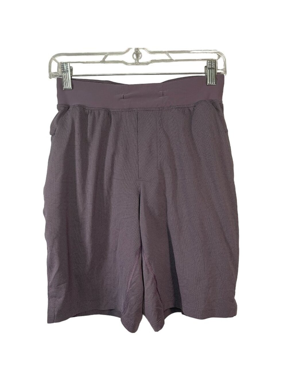 Lululemon Mens Performance Shorts Gray Size M Lightweight Athletic Stretch